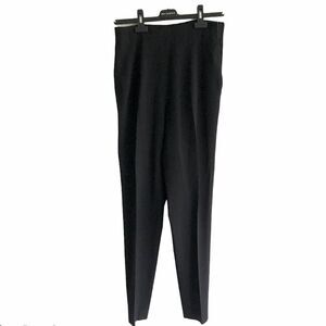 Jil SANDER High Waist Side Zip Trouser Pant Black 6